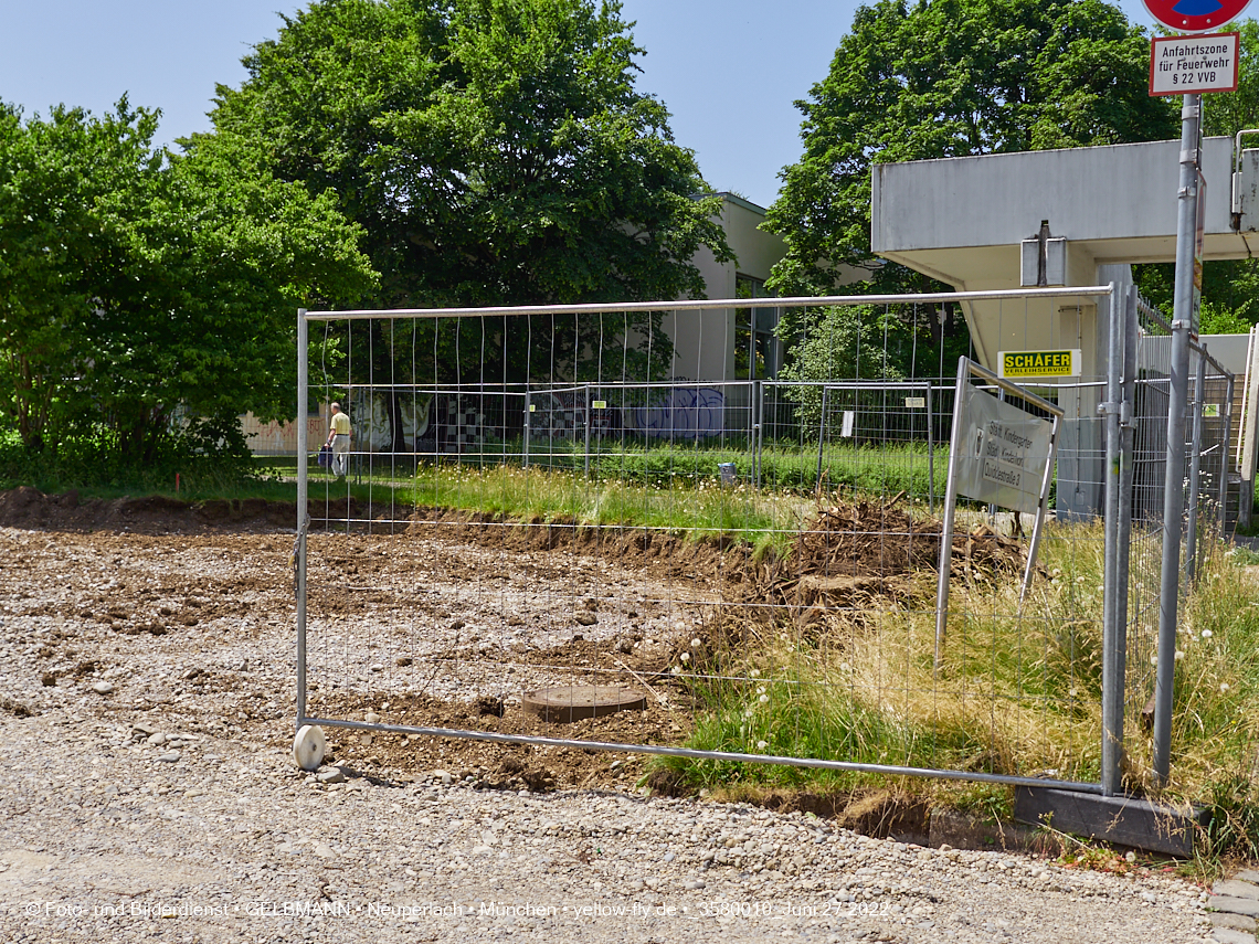 27.06.2022 - Baustelle zur Mütterberatung und Haus für Kinder